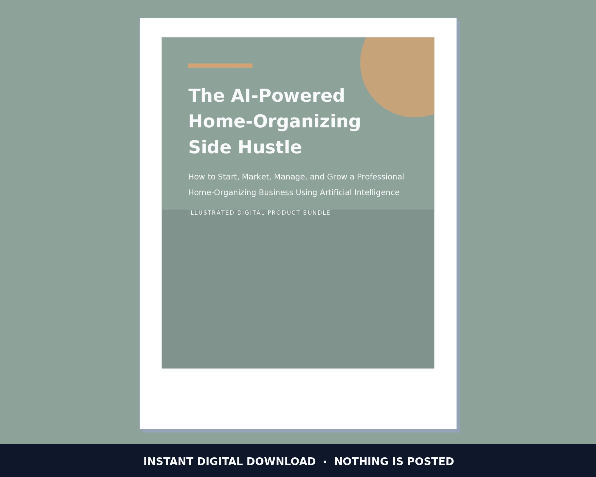 The AI-Powered Home-Organizing Side Hustle